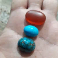 عقیق یمنی و فیروزه نیشابوری