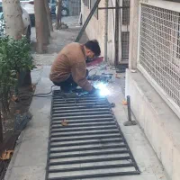 جوشکاری/کابینت کاری/ نصب درب آکاردونی