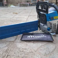 اره زنجیری بنزینی هیوندای تمیز و کم‌کار