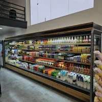 یخچال ایستاده پرده هوا ( رو باز )