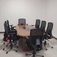 میزکنفرانس و جلسه گروهی دیوایدر مدرن فلزی و چوبی|دفتر کار|کرج, کمال‌شهر|دیوار