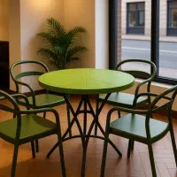 صندلی پلاستیکی طرح لهستانی|میز و صندلی غذاخوری|شوشتر, |دیوار