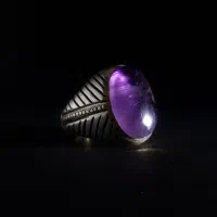 انگشتر نقره آماتیس|جواهرات|گرگان, |دیوار