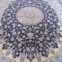 فرش ۹متری جفت ۱۰۰۰شانه سورمه ای