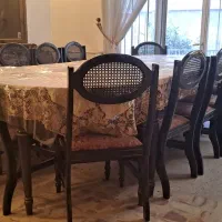 مبلمان سلطنتی با میز ناهار خوری|مبلمان خانگی و میز عسلی|تهران, نیروی هوایی (پیروزی)|دیوار