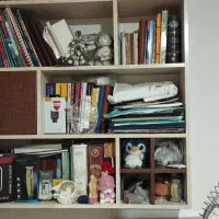 میز کامپیوتر و کتابخانه|میز تحریر و کامپیوتر|رشت, نامجو|دیوار