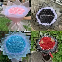 گل رز ربانی دست گل باکس گل|گل مصنوعی|اصفهان, شهرک کاوه|دیوار