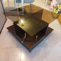 میز جلومبلی سالم باکشو و قسمت بار لیوان