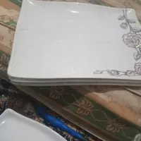 سرویس چینی ۱۸ نفره گل برجسته کامل|ظروف سرو و پذیرایی|مشهد, گرجی علیا|دیوار