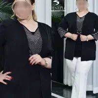 شومیز سایز بزرگ مدل کتی