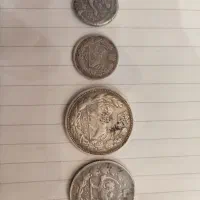 سکه های قدیمی نقره|کلکسیون سکه، تمبر، اسکناس|قوچان, |دیوار