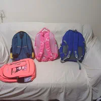 ساک ورزشی و کوله مدرسه