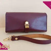 هدیه روز مادر (کیف پول دست دوز با چرم طبیعی بز )|کیف، کفش، کمربند|قم, پردیسان|دیوار