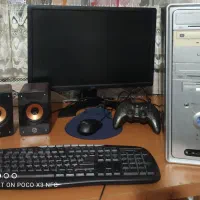 کیس و مانیتور کیبورد و...