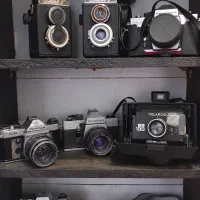 دوربین‌ آنالوگ قدیمی کلکسیونی حرفه ای