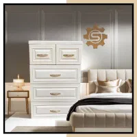 دراور پلاستیکی طرح چوب لوکس 4-5 طبقه