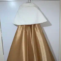 لباس مجلسی عروس و شنل و تاج و دست گل و شیفون|لباس|پردیس, فاز ۸|دیوار