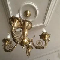 لوستر و دیوارکوب برنزی