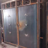 درب باغی ورق دومیل سنگین وزن