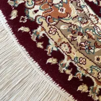 قالیچه گرد با قطر یک متر قرمز ترند|فرش|تهران, المهدی|دیوار