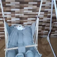 تاب گهواره ای مخمل عروسکی دو رو