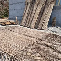 سوند ، فرش حصیری  دو رو  ، با چوب نخل و برگ نخل