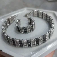 دستبند و انگشتر نقره