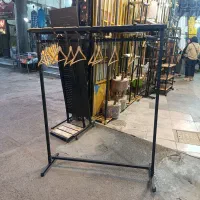 رگال لباس استند بالا چوب|فروشگاه و مغازه|اصفهان, سنبلستان|دیوار