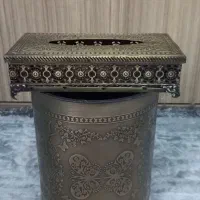 ست سطل و جا دستمالی