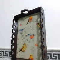 سینی چوبی و رزینی|ظروف سرو و پذیرایی|قم, قلعه کامکار|دیوار