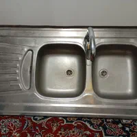 سینک دو قلو البرز کاملا سالم