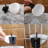 آبخوری اتوماتیک دانخوری قفس مرغ کبوتر بلدرچین طوطی|لوازم جانبی حیوانات|اصفهان, هزارجریب|دیوار