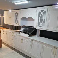 کابینت ممبران آماده  سفید صدفی کد۸۸