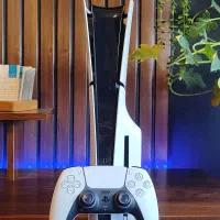 ps5 slim دیسک خور یک ترا تک دسته|کنسول، بازی ویدئویی و آنلاین|رشت, گلباغ نماز|دیوار
