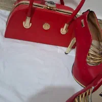 کیف وکفش مجلسی ست سایز 37،38|کیف، کفش، کمربند|نسیم‌شهر, |دیوار