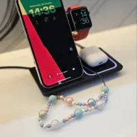 شارژر وایرلس( بی سیم) سه کاره