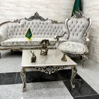 مبل استیل سلطنتی ماهلین|مبلمان خانگی و میز عسلی|همدان, |دیوار