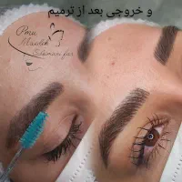 نیازمند ۱ مدل ابرو ، ۱ مدل خط چشم