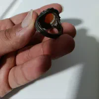 انگشتر عقیق یمنی نقره ۹۲۵