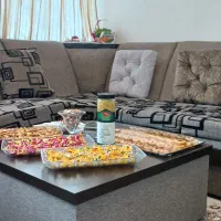 مبل ال سالم و تمیز  /فروش فوری زیرقیمت/باعسلی