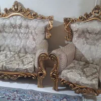 مبل سلطنتی ۷ نفره|مبلمان خانگی و میز عسلی|اندیشه, اندیشه فاز ۱|دیوار