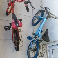 دوچرخه پسرانه دخترانه 16/20آبی قرمزپسرونه دخترونه
