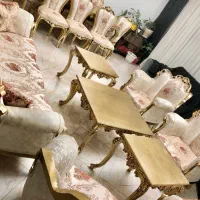 سرویس مبل چوبی سلطنتی