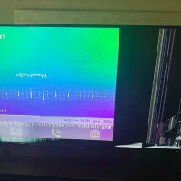 تلوزیون ۵۰ اینچ سام ضربه خورده