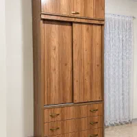 کمد پازلی سه تیکه جنس ملامینه محکم و جادار
