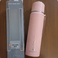 فلاسک تک نفره/حجم یک لیتری/صورتی