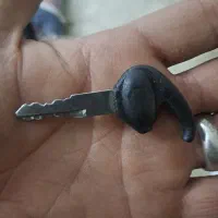 دسته کلید و‌کلید موتور گم شده