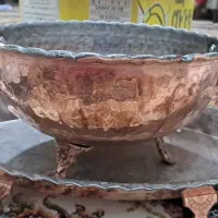 ظرف مسی|ظروف سرو و پذیرایی|مسجد سلیمان, |دیوار