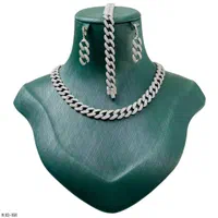 سرویس نقره جواهری کاملا مشابه طلای سفید|بدلیجات|تبریز, |دیوار