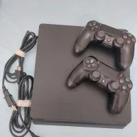 PS4 slim|کنسول، بازی ویدئویی و آنلاین|کرج, شاهین‌ویلا|دیوار